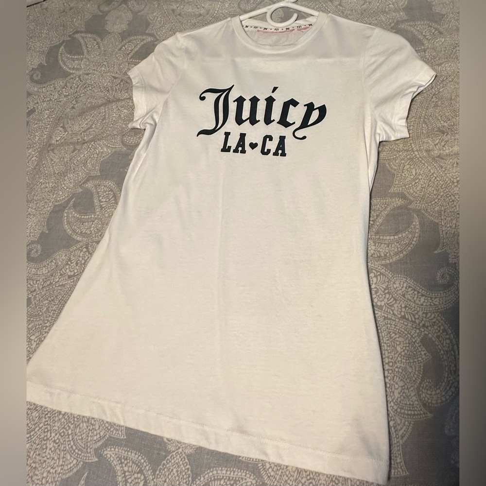 Juicy Couture x Forever 21 Short Sleeve Top | White | NWOT. Small.